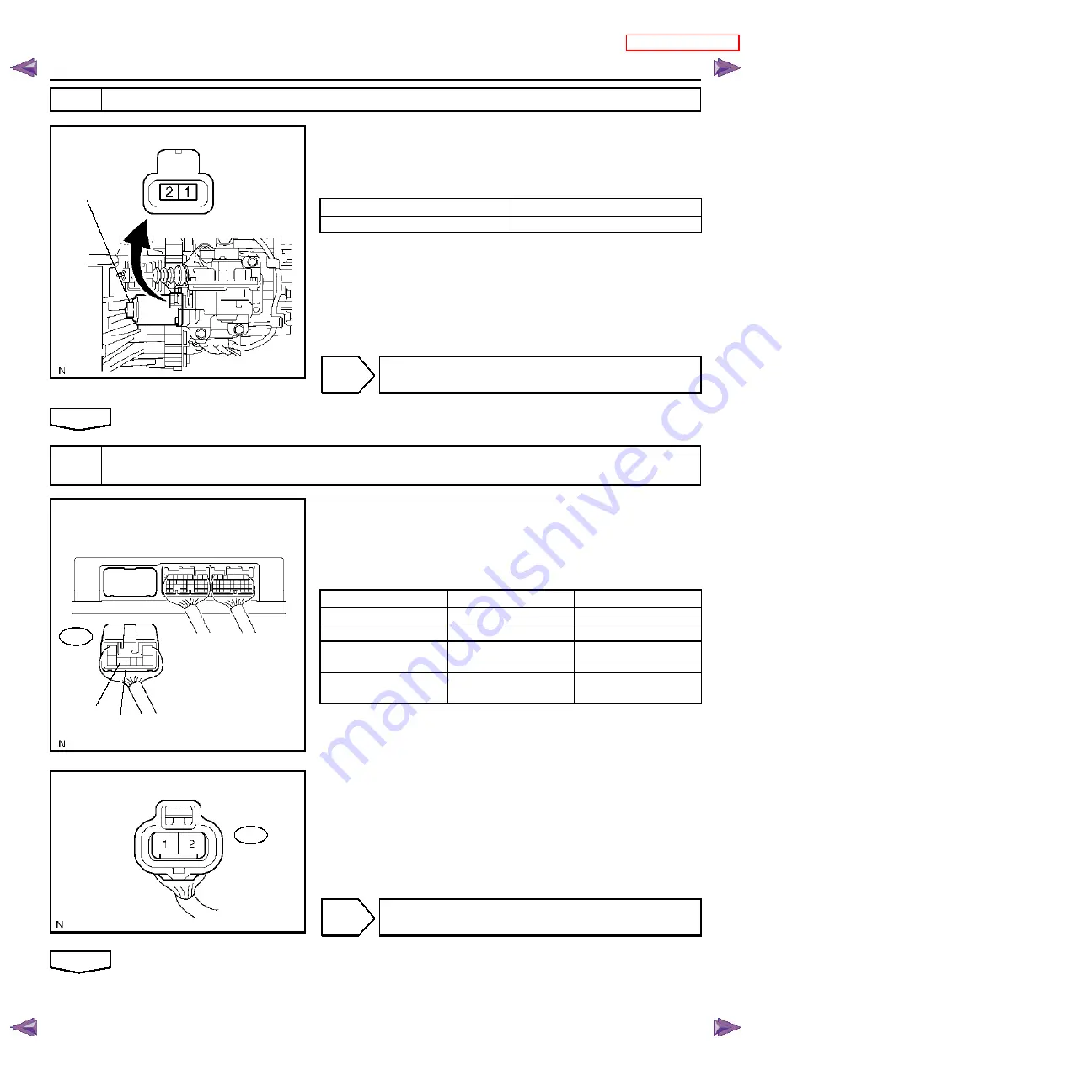 Toyota 2003 COROLLA Repair Manual Supplement Download Page 356