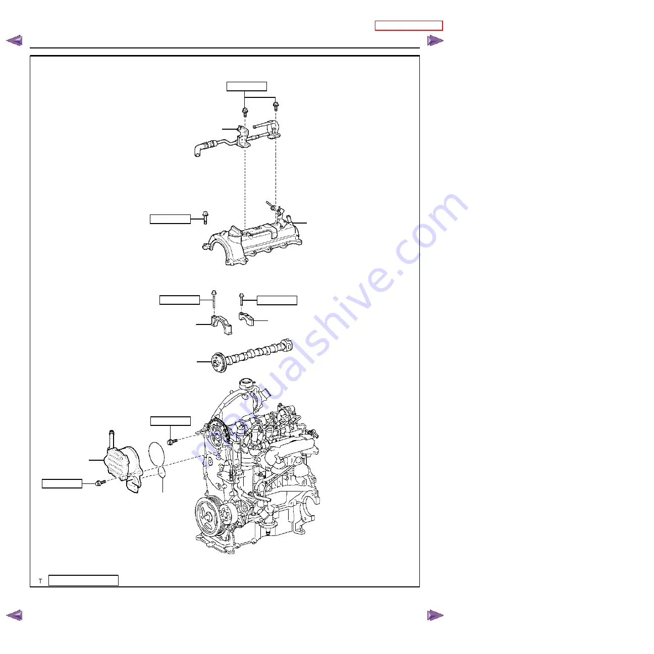 Toyota 2003 COROLLA Repair Manual Supplement Download Page 687