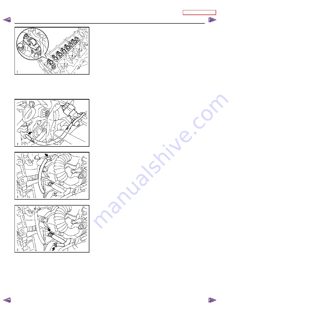 Toyota 2003 COROLLA Repair Manual Supplement Download Page 705