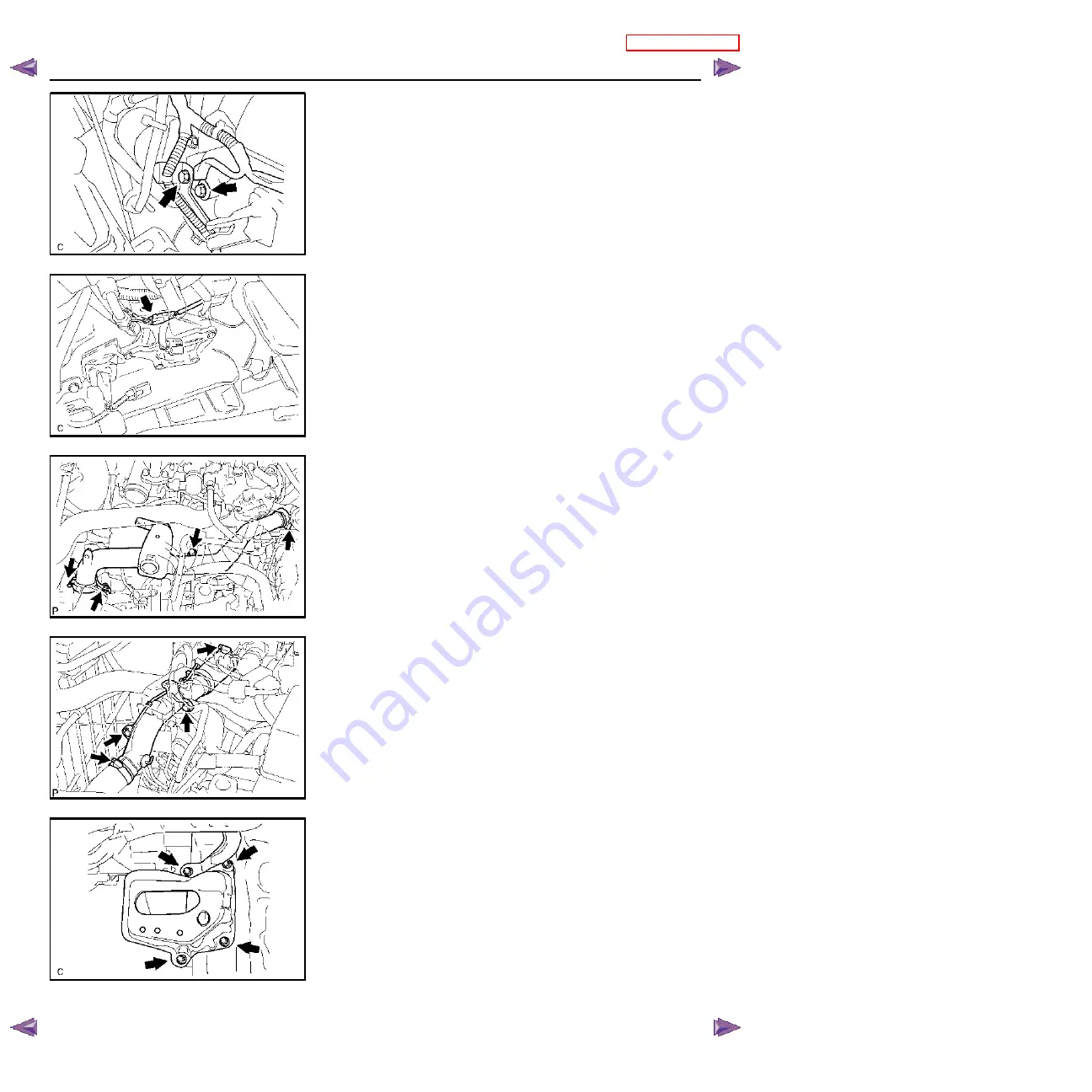 Toyota 2003 COROLLA Repair Manual Supplement Download Page 856