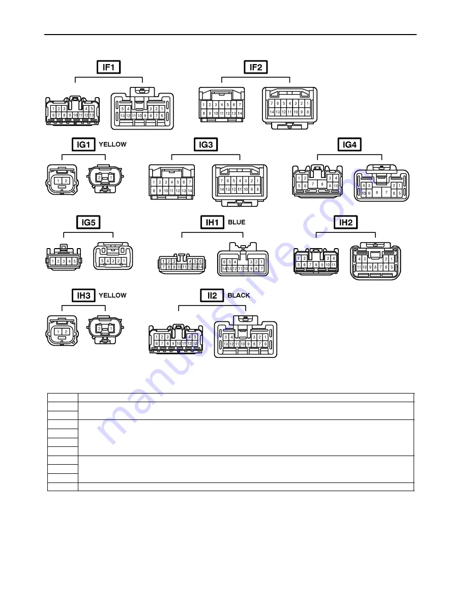 Toyota 2004 CELICA Electric Troubleshooting Manual Download Page 47