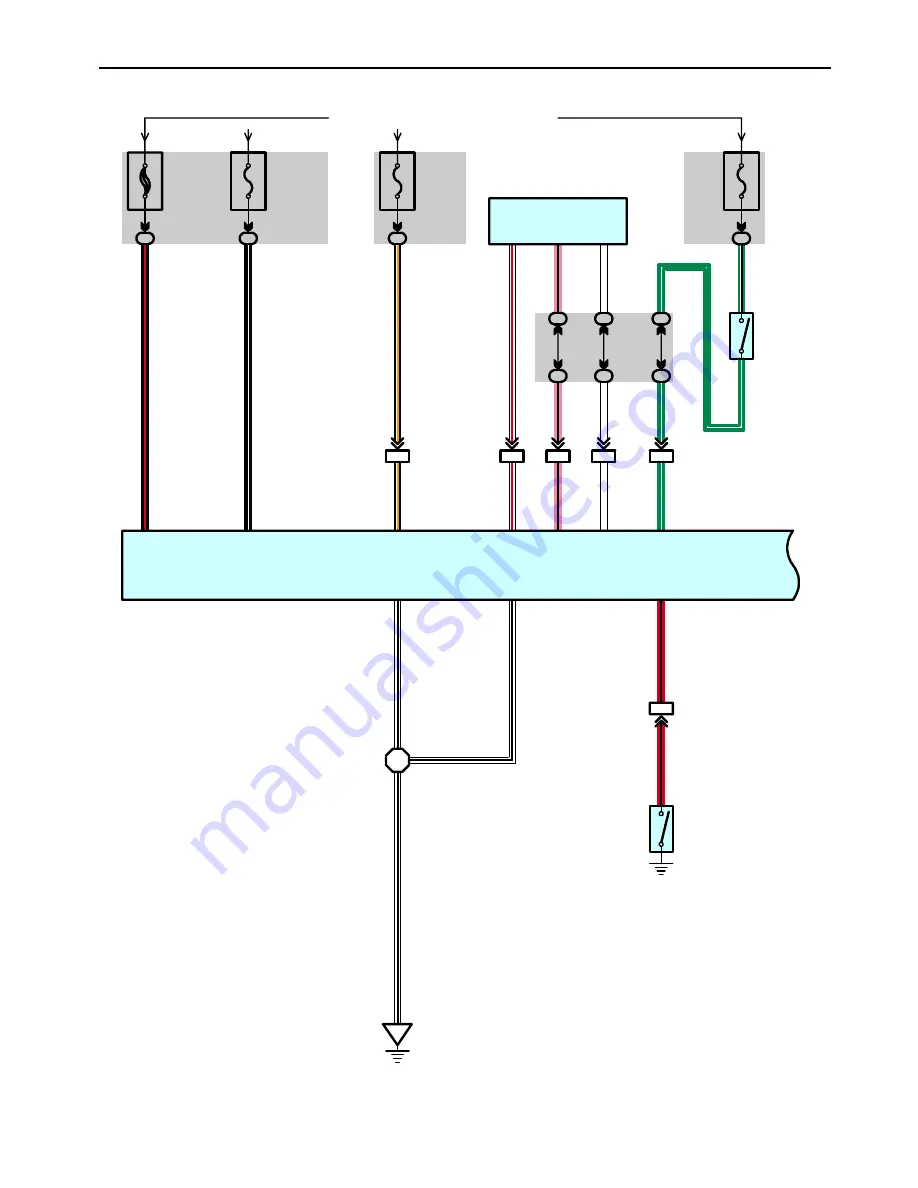 Toyota 2004 CELICA Electric Troubleshooting Manual Download Page 153