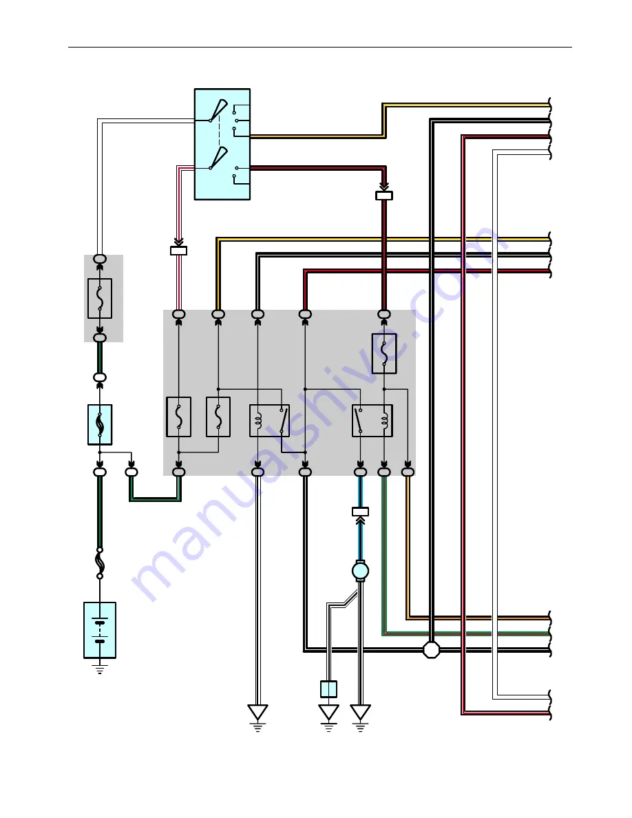 Toyota 2005 Camry ACV30 Series Wiring Diagram Download Page 87