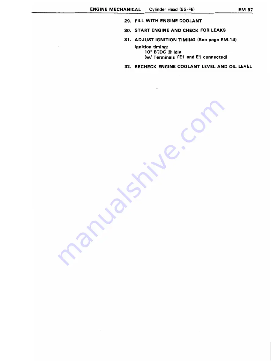 Toyota 3S-GE Repair Manual Download Page 106