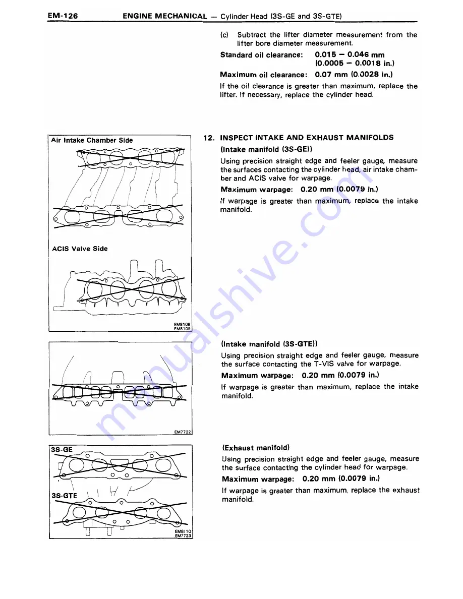 Toyota 3S-GE Repair Manual Download Page 137