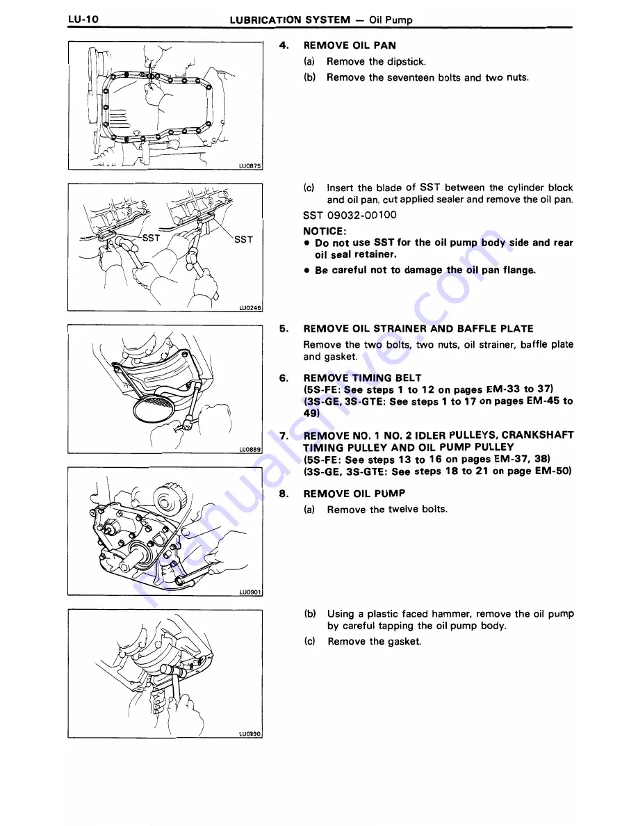 Toyota 3S-GE Скачать руководство пользователя страница 514