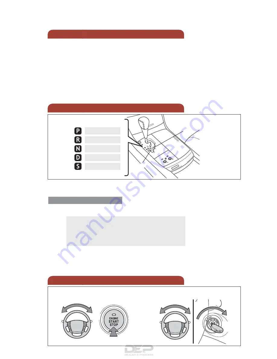 Toyota AVALON 2008 Quick Reference Manual Download Page 12