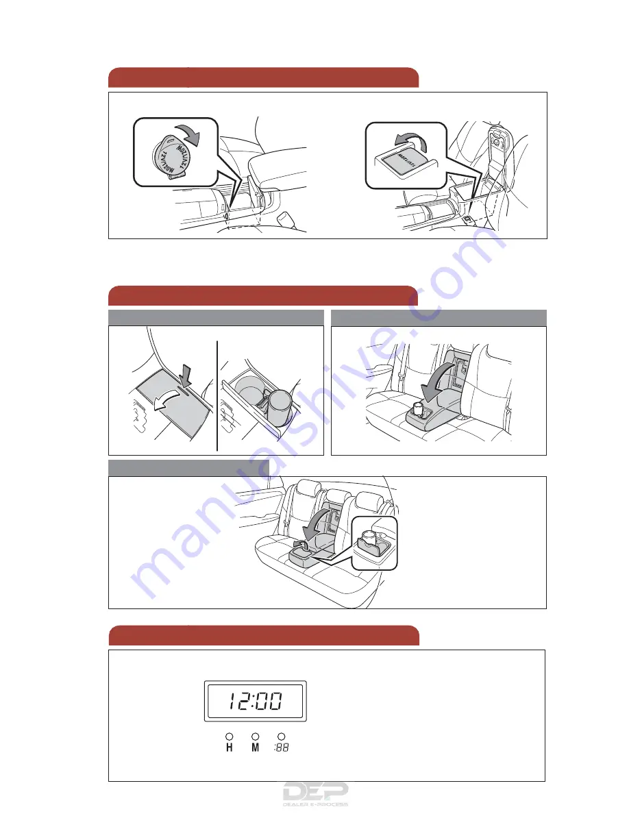 Toyota AVALON 2008 Quick Reference Manual Download Page 24