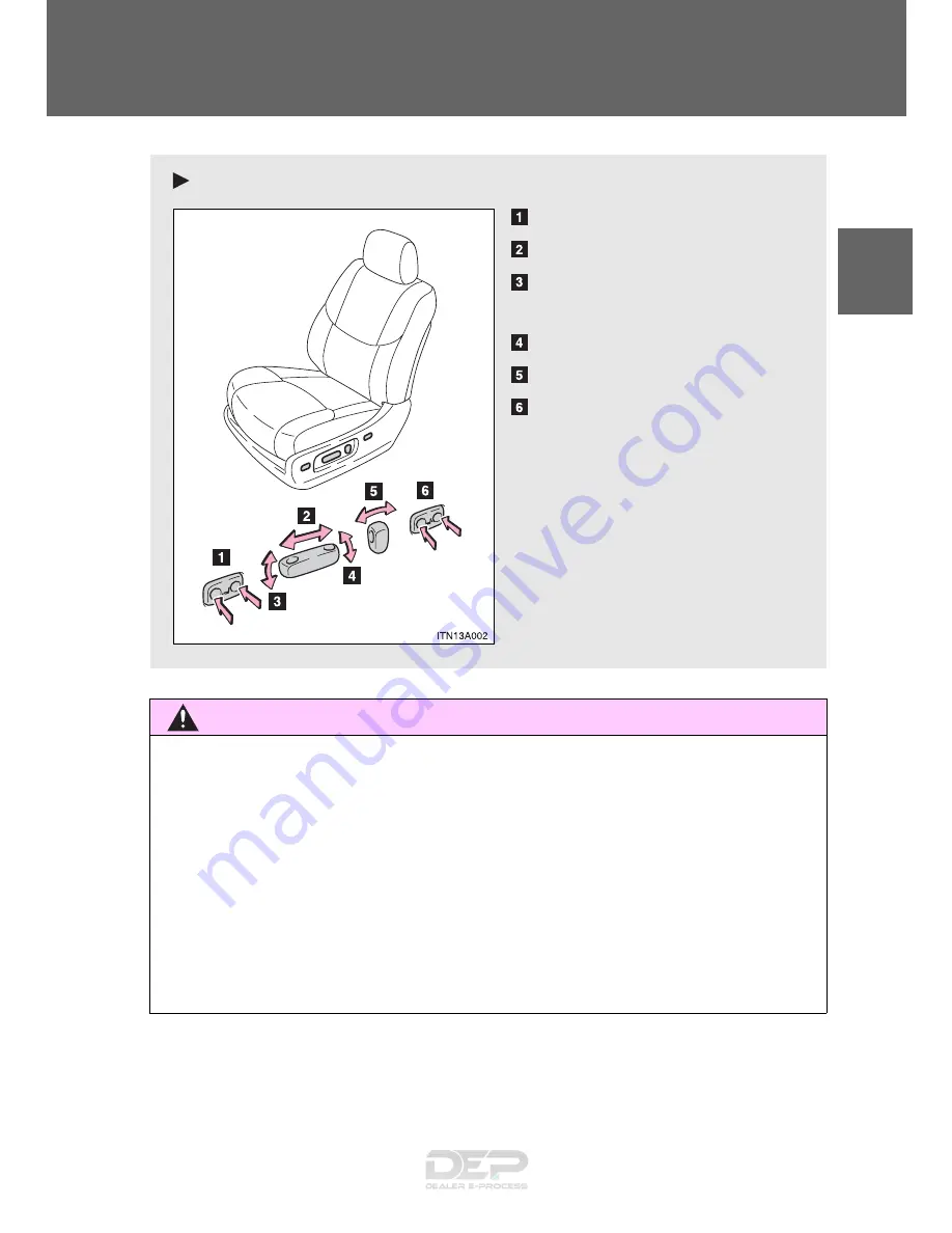 Toyota AVALON 2008 Quick Reference Manual Download Page 74