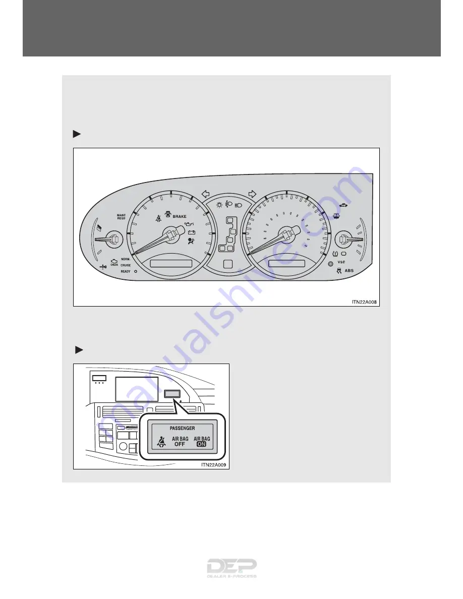 Toyota AVALON 2008 Quick Reference Manual Download Page 164