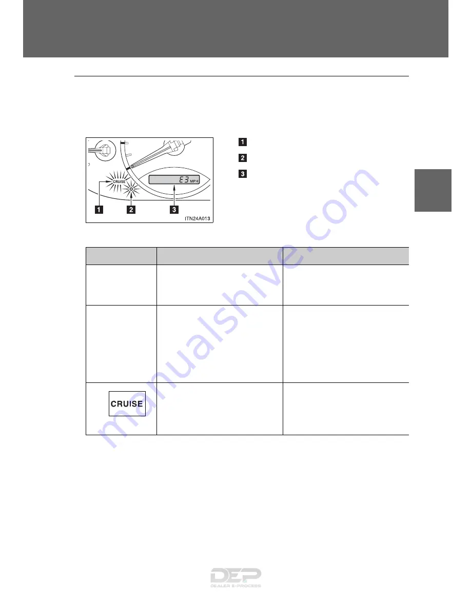 Toyota AVALON 2008 Quick Reference Manual Download Page 183