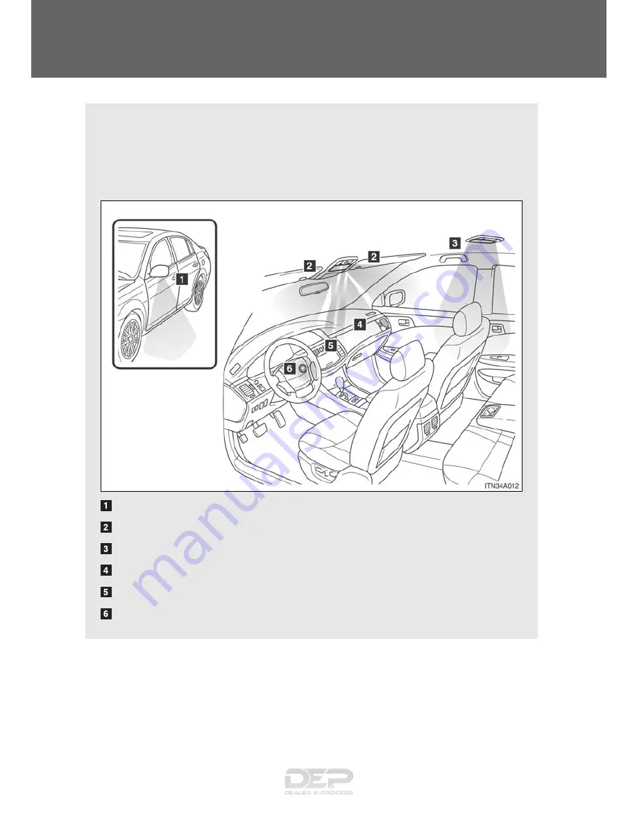 Toyota AVALON 2008 Quick Reference Manual Download Page 277