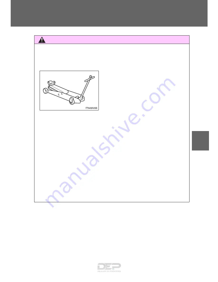 Toyota AVALON 2008 Quick Reference Manual Download Page 329