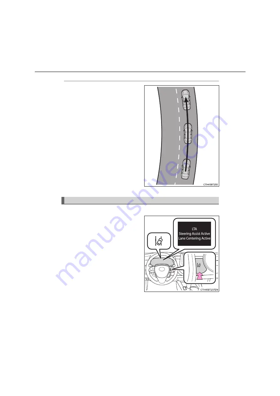 Toyota CAMRY HYBRID 2021 Owner'S Manual Download Page 308