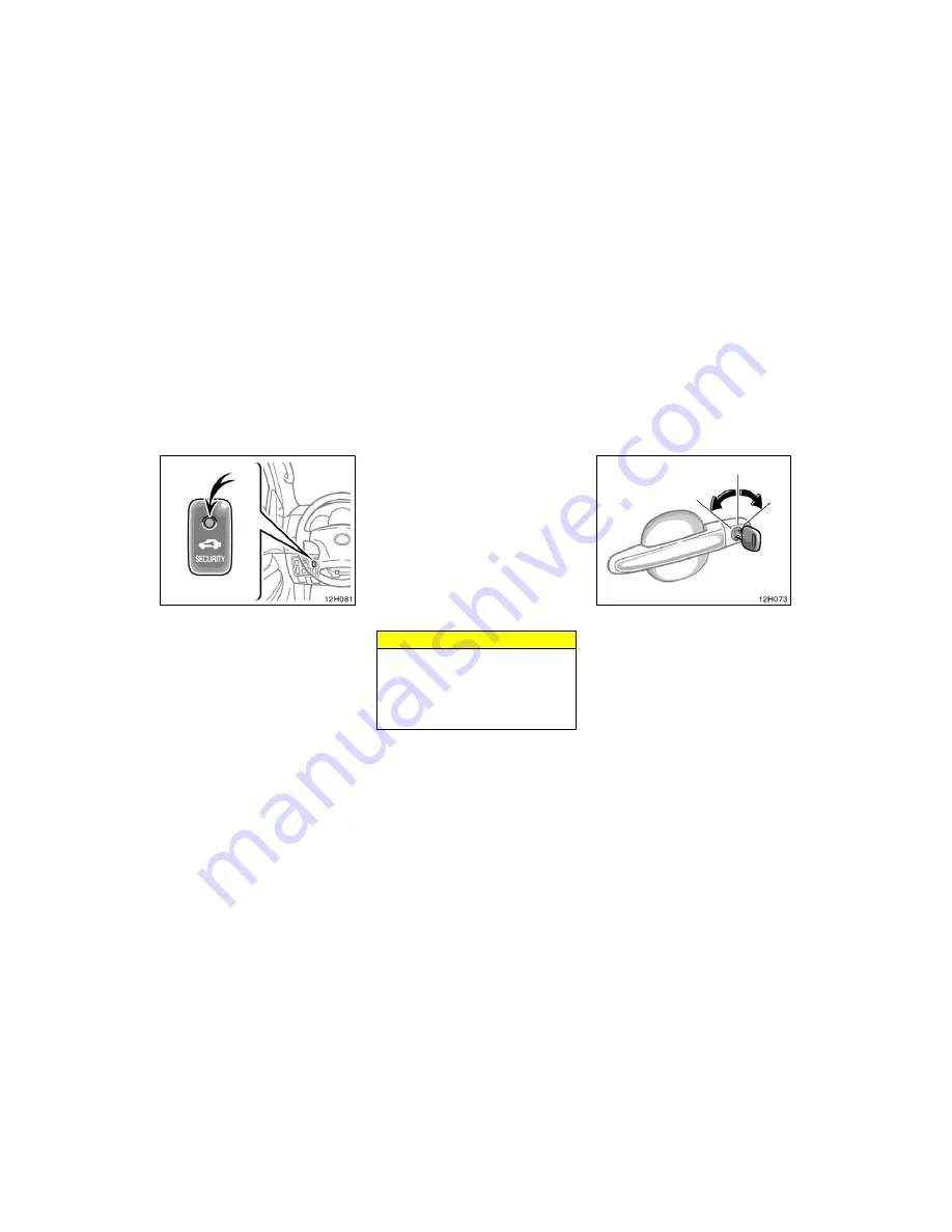 Toyota Car Manual Download Page 21