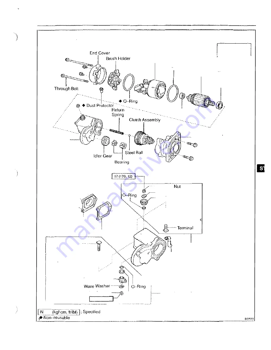 Toyota Celica 2000 Repair Manual Download Page 288