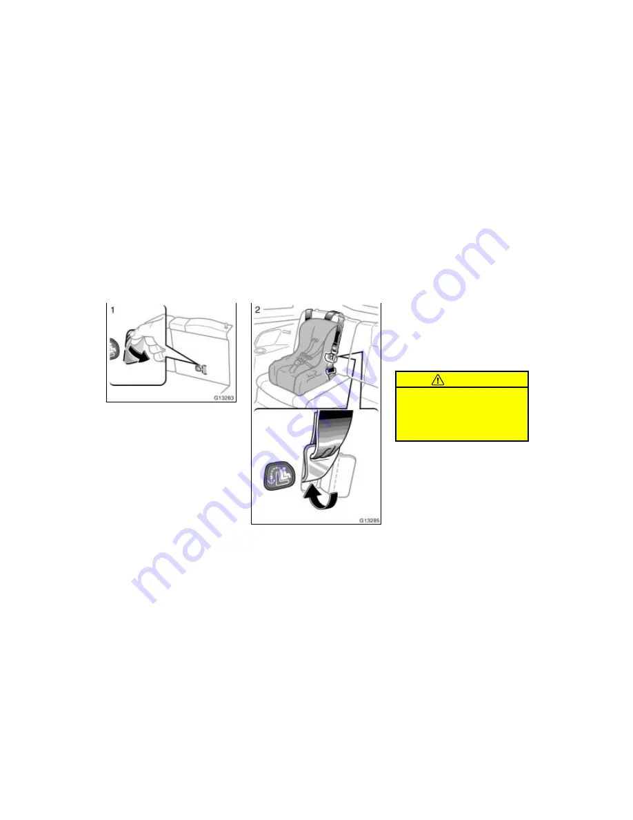 Toyota Celica 2002 Operating Manual Download Page 60