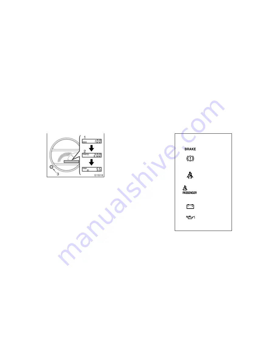 Toyota Celica 2002 Operating Manual Download Page 76