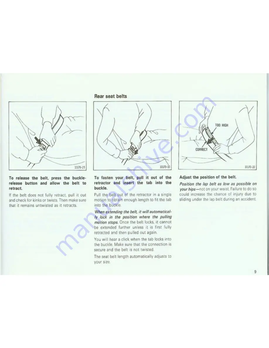 Toyota Celica Supra 1984 Owner'S Manual Download Page 14