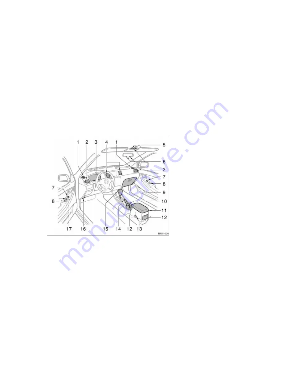 Toyota Corolla 2006 Operating Manual Download Page 10