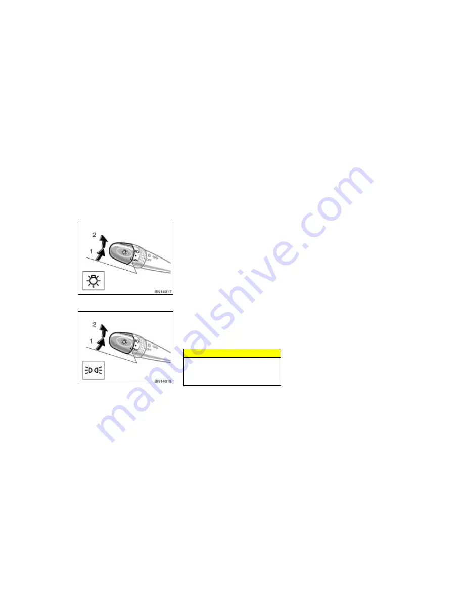 Toyota Corolla 2006 Operating Manual Download Page 98