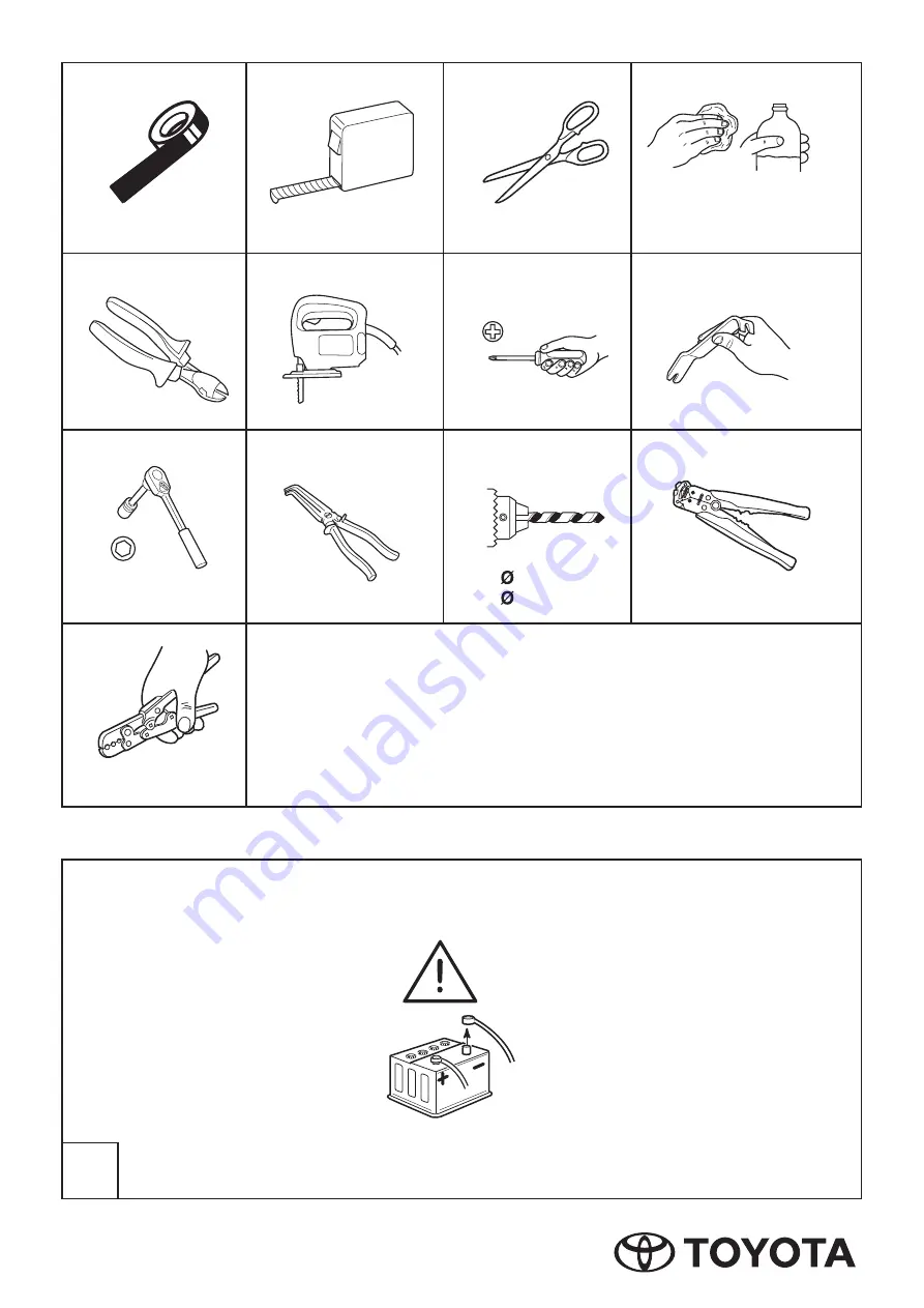 Toyota Corolla RHD 2006 Installation Instructions Manual Download Page 9