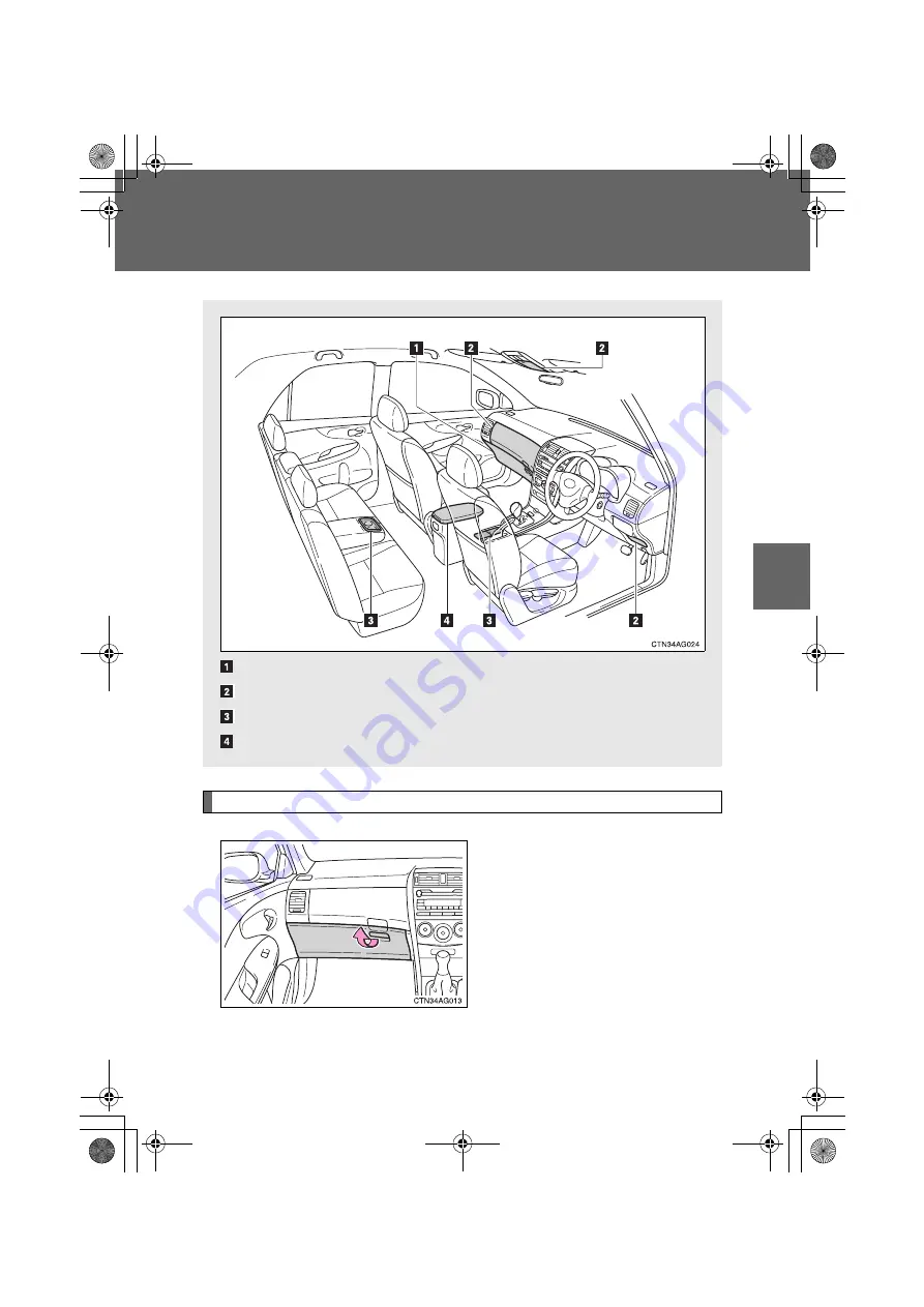 Toyota COROLLA SEDAN Owner'S Manual Download Page 206