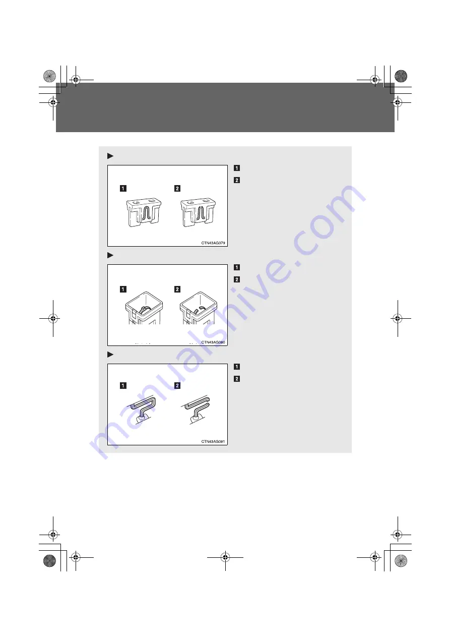 Toyota COROLLA SEDAN Owner'S Manual Download Page 261