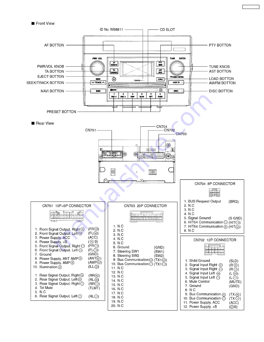 Toyota CQ-TS7420K Скачать руководство пользователя страница 3