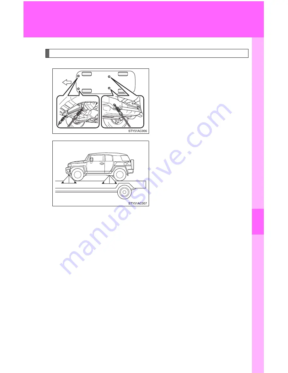 Toyota FJ cruiser 2013 Owner'S Manual Download Page 443