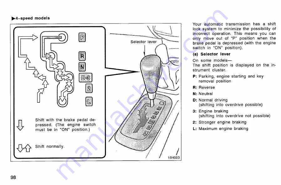 Toyota HILUX 2007 Owner'S Manual Download Page 109