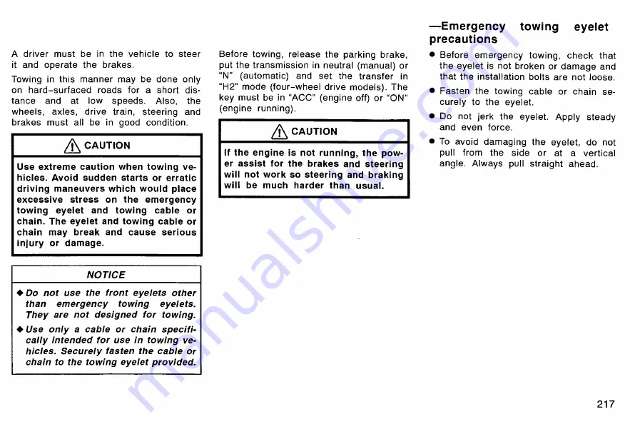 Toyota HILUX 2007 Owner'S Manual Download Page 228