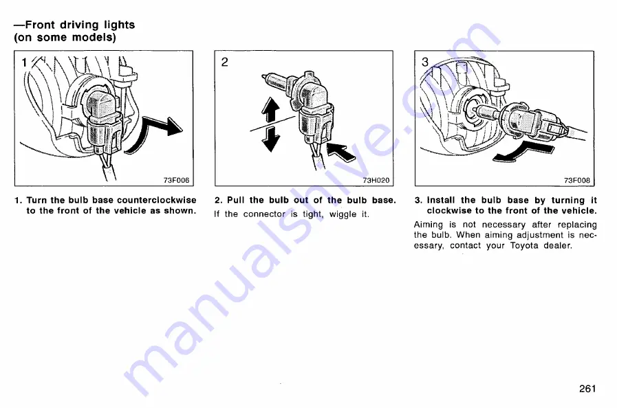 Toyota HILUX 2007 Owner'S Manual Download Page 272