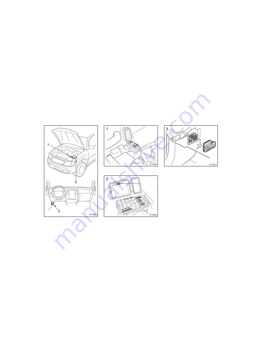 Toyota Land Cruiser 100 Operating Manual Download Page 215