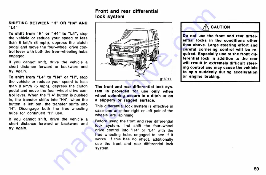 Toyota LAND CRUISER 78 series Скачать руководство пользователя страница 66