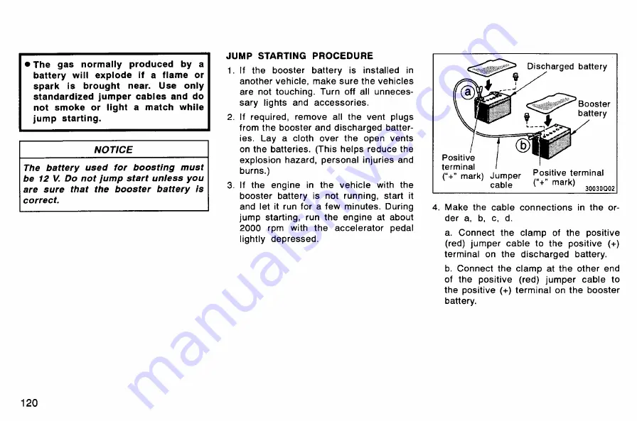 Toyota LAND CRUISER 78 series Owner'S Manual Download Page 127