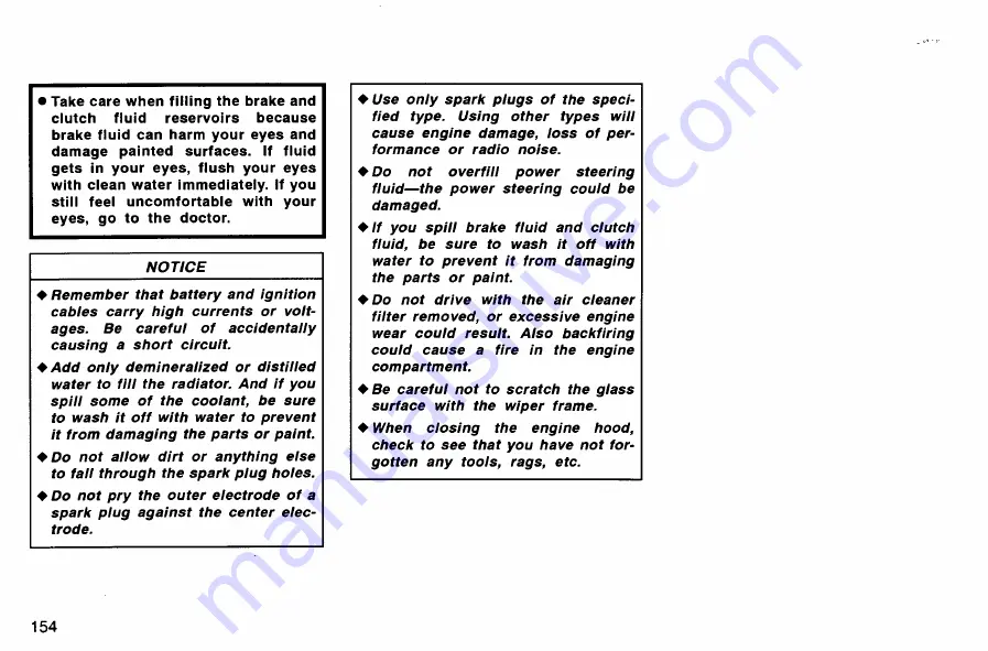 Toyota LAND CRUISER 78 series Owner'S Manual Download Page 161