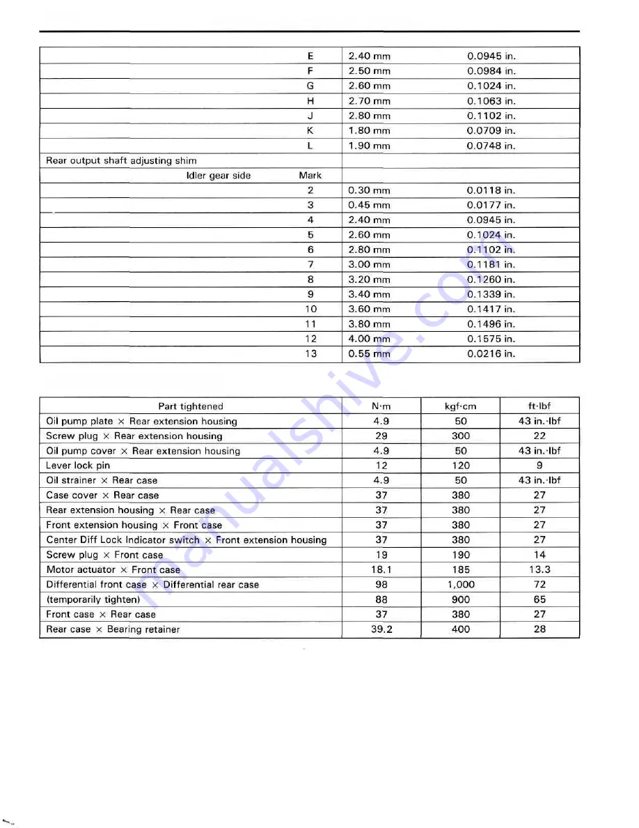 Toyota LAND CRUISER Service Manual Supplement Download Page 210