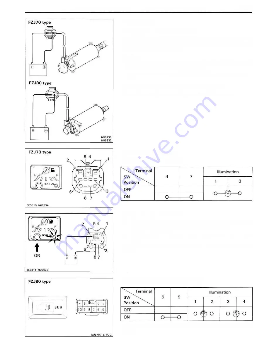 Toyota LAND CRUISER Service Manual Supplement Download Page 332