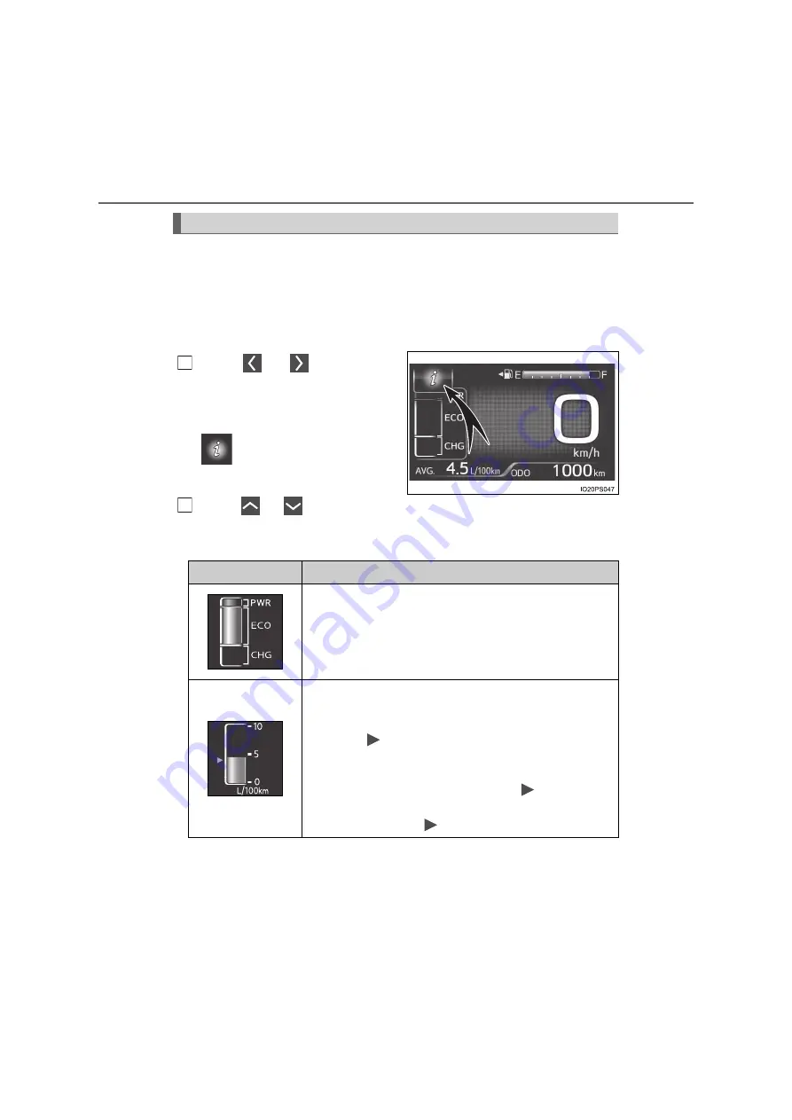 Toyota PRIUS 50 2020 Series Owner'S Manual Download Page 102