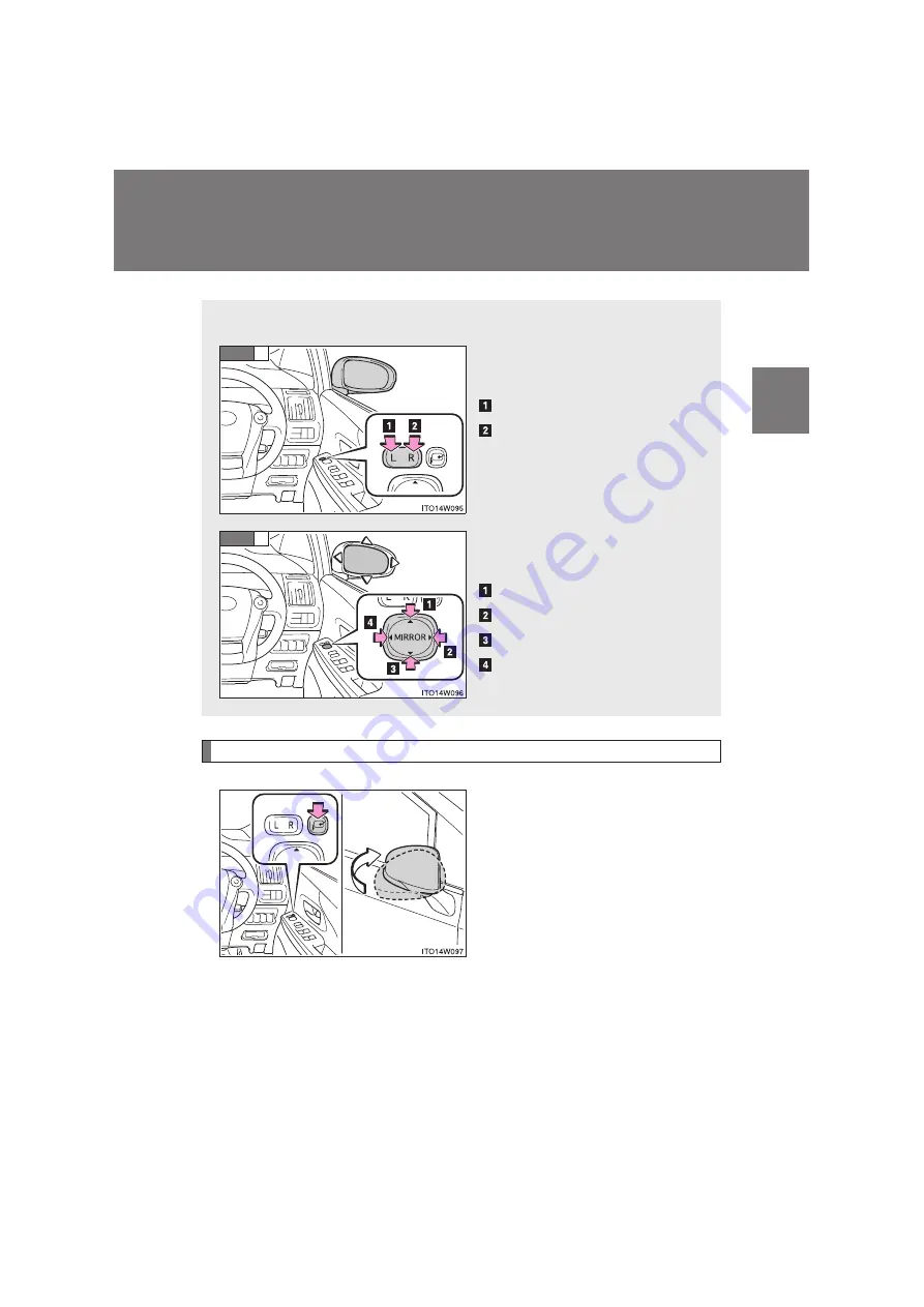 Toyota PriusV Owner'S Manual Download Page 100