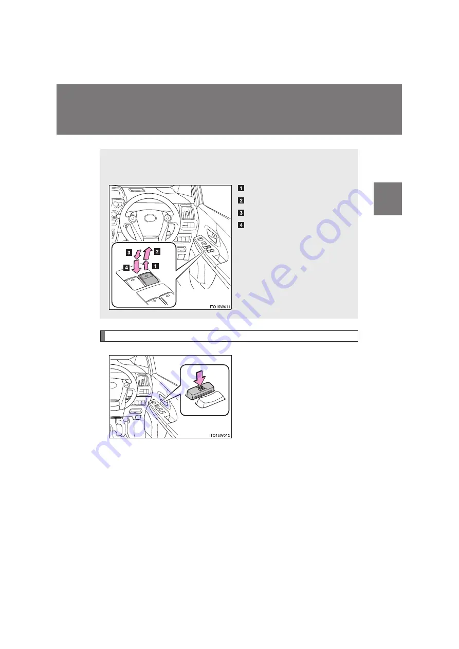 Toyota PriusV Owner'S Manual Download Page 102