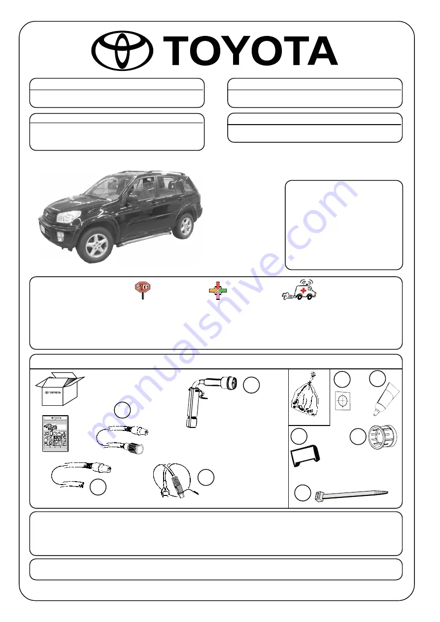 Toyota PZ434-14790-3Z Manual Download Page 1