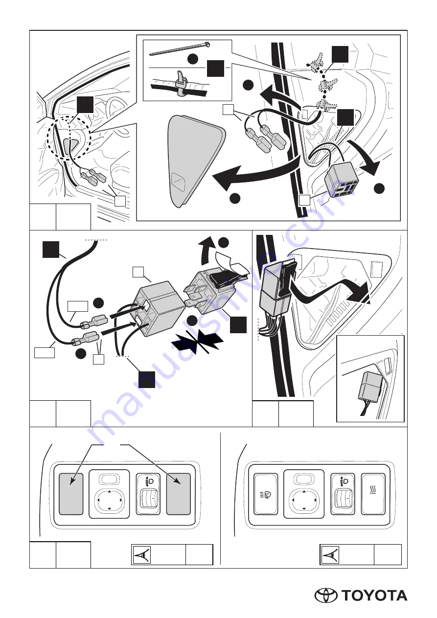 Toyota PZ457-E8510-00 Installation Instructions Manual Download Page 14