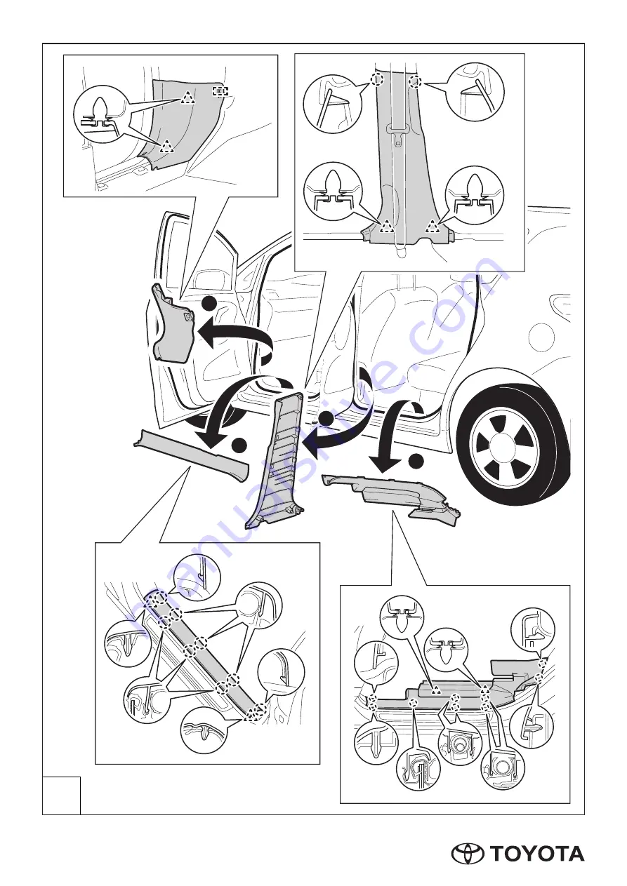 Toyota PZ457-E8566-00 Installation Instructions Manual Download Page 13