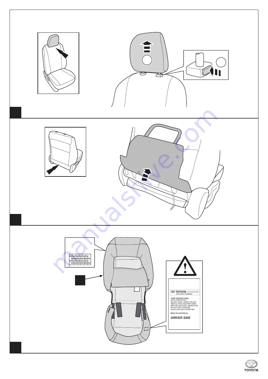 Toyota PZQ22-89320 Installation Instructions Manual Download Page 3