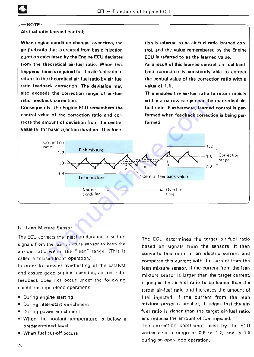 Toyota TOYOTA COMPUTER-CONTROLLED SYSTEM Training Manual Download Page 86