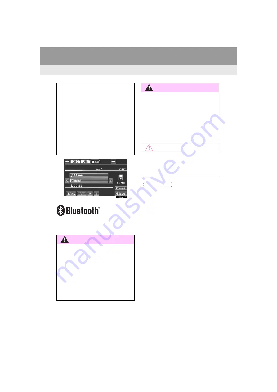 Toyota VENZA NAVI User Manual Download Page 246