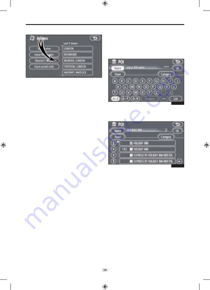 Toyota Verso TNS510 User Manual Download Page 48