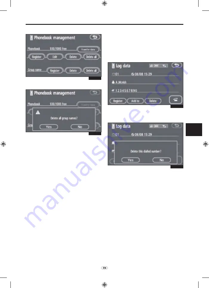 Toyota Verso TNS510 User Manual Download Page 163